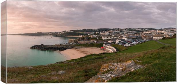 St Ives Bay Canvas Print by Kevin Browne