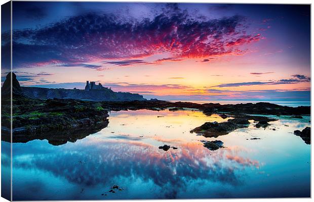 Sunset reflects Canvas Print by Kevin Ainslie
