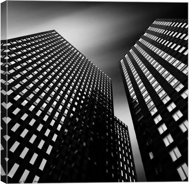 Three Towers Canvas Print by Dave Bowman