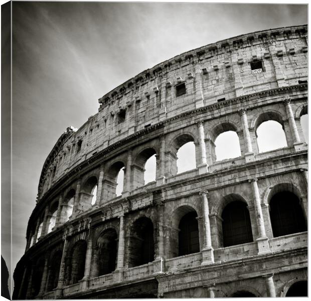 Colosseum Canvas Print by Dave Bowman
