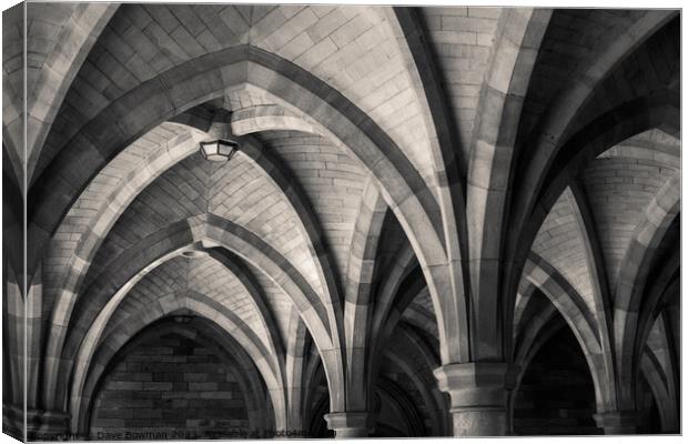 The Cloisters Canvas Print by Dave Bowman