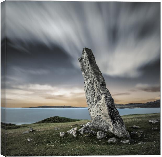 MacLeod's Stone Canvas Print by Dave Bowman