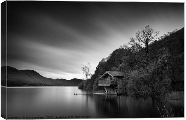 Duke of Portland Boathouse Canvas Print by Dave Bowman