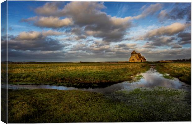 St Thomas Becket Church, Kent, UK Canvas Print by John Ly