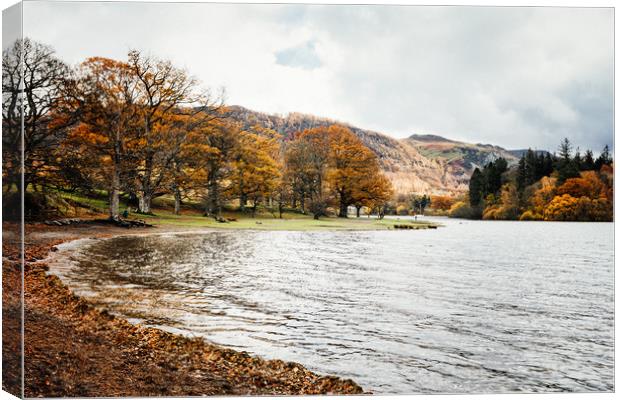 Autumn in the Lake District Canvas Print by John Ly