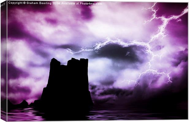 Fantasy Storm Canvas Print by Graham Beerling