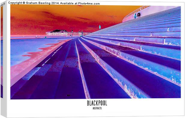 Blackpool Abstracts Canvas Print by Graham Beerling