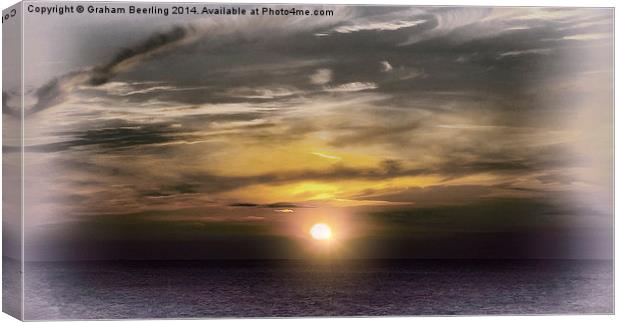 Margate Sunsets Canvas Print by Graham Beerling