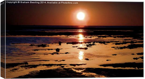 Paint me a Sunset Canvas Print by Graham Beerling