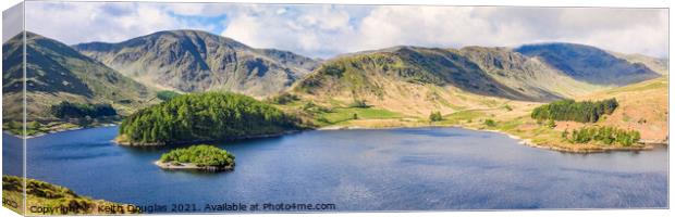 Haweswater and Mardale Head Canvas Print by Keith Douglas