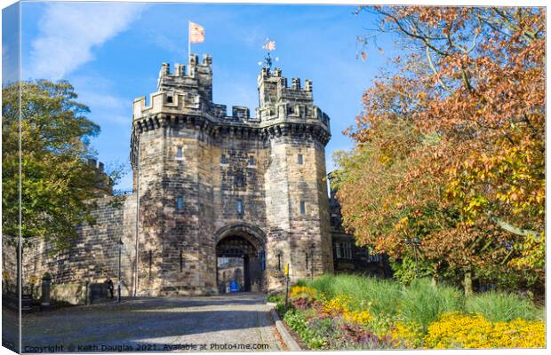 Lancaster Castle Canvas Print by Keith Douglas