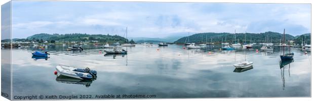 Tayvallich Harbour, Argyll and Bute Canvas Print by Keith Douglas