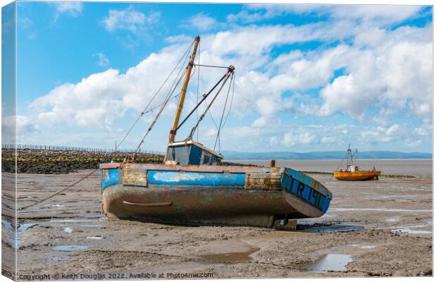 The Last Morecambe Shrimpers Canvas Print by Keith Douglas