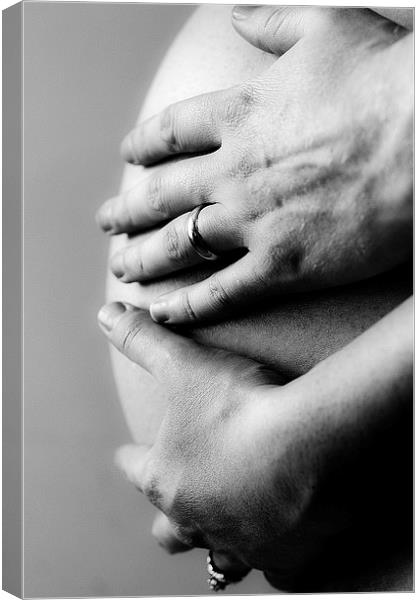 Baby Bump Canvas Print by Paul Walker