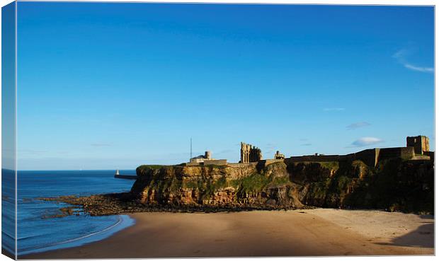 View over tynemouth Canvas Print by mazza and beksa beksa