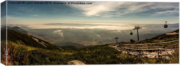 View from the top Canvas Print by Laco Hubaty