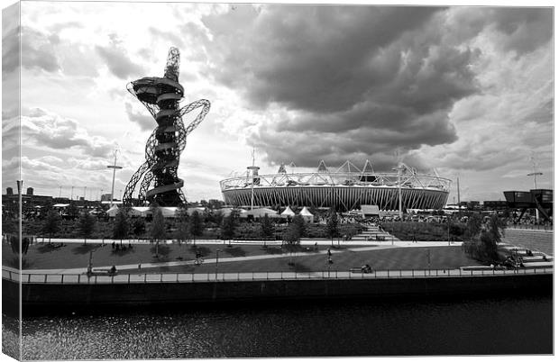 Olympic Park London 2012 Canvas Print by Maggie Railton