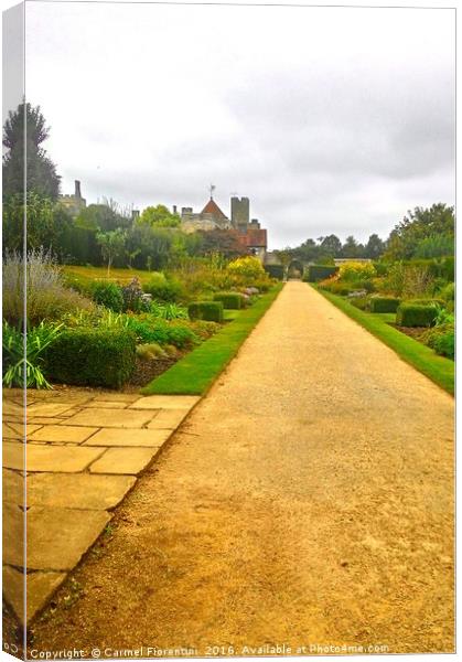 Penshurst Gardens Canvas Print by Carmel Fiorentini