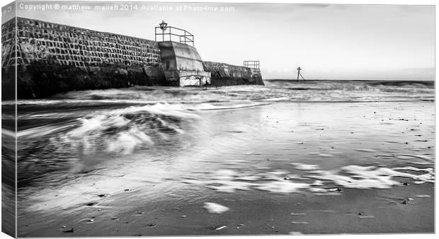  Blowing the Winter Cobwebs Away Canvas Print by matthew  mallett