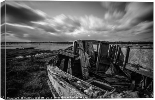 The Manningtree Front Collection 4 Canvas Print by matthew  mallett