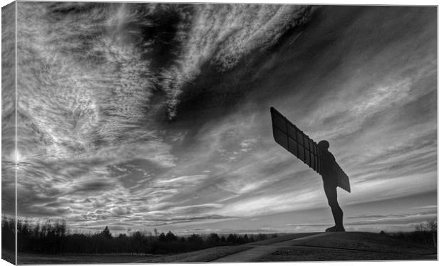 Angel of the North Canvas Print by Andrew Warhurst