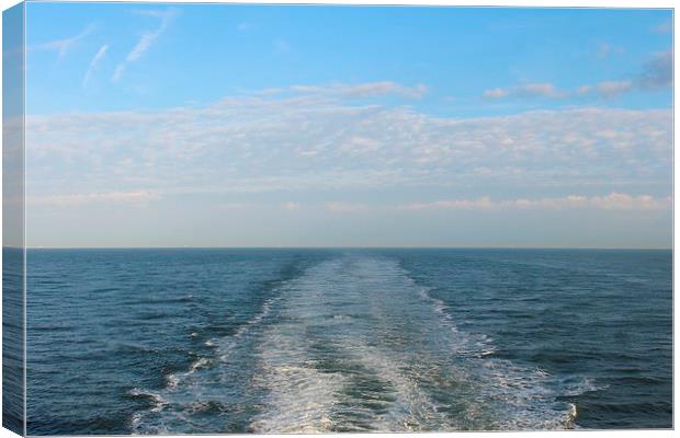 Leaving England Behind Canvas Print by Andy Leivers