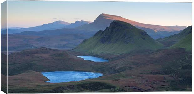 The Trotternish Ridge Sunset Canvas Print by Andy Redhead
