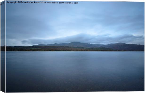  Coniston water  Canvas Print by Robert Maddocks