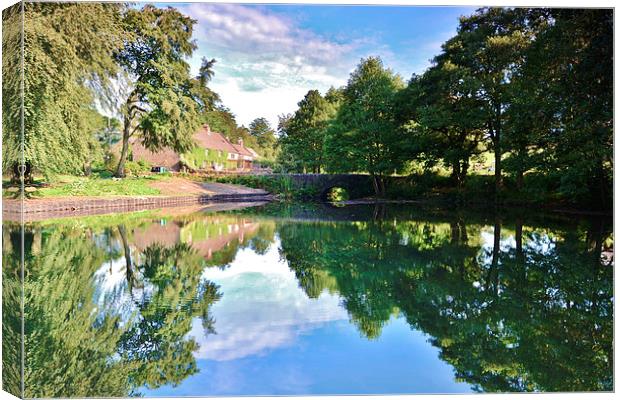  Lumsdale Canvas Print by Jason Moss