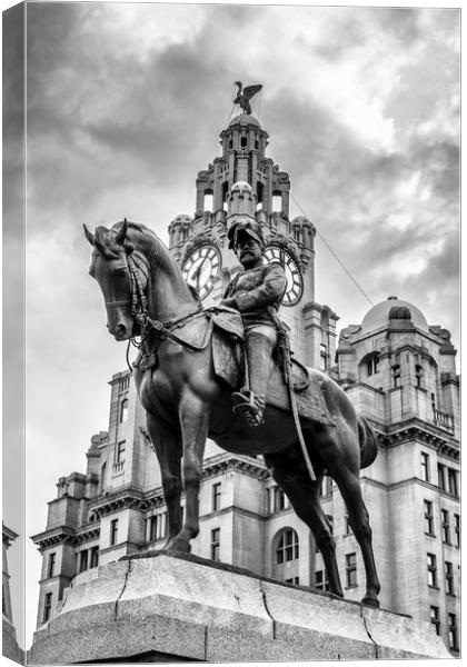 Royal Liver Building  Canvas Print by Jason Moss