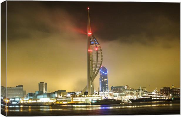 spinnaker tower portsmouth Canvas Print by nick wastie