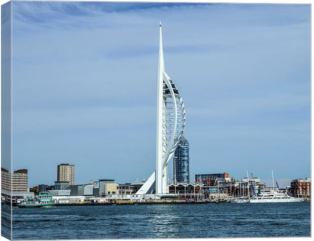  spinnaker tower Canvas Print by nick wastie