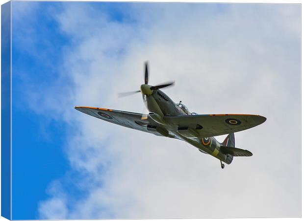  spitfire Canvas Print by nick wastie