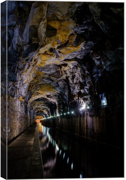 The Falkirk Tunnel Canvas Print by Tommy Dickson