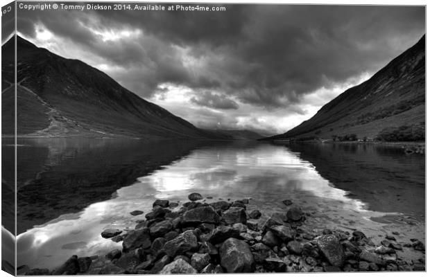 Loch Etive Canvas Print by Tommy Dickson