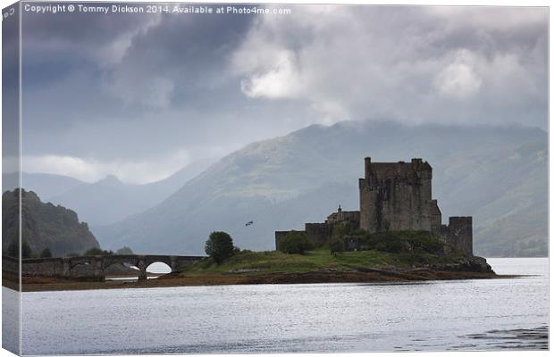 Enchanting Eilean Donan Castle Canvas Print by Tommy Dickson