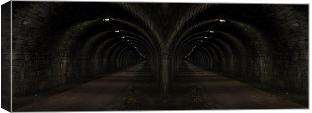 Tunnel Vision. Canvas Print by Tommy Dickson