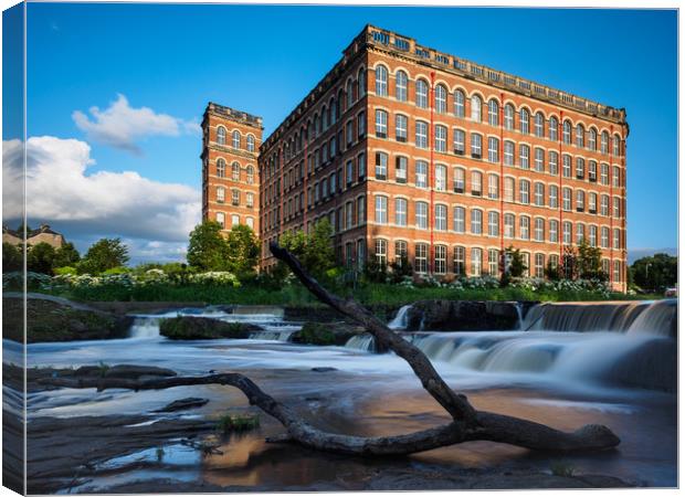 Anchor Mill, Paisley. Canvas Print by Tommy Dickson