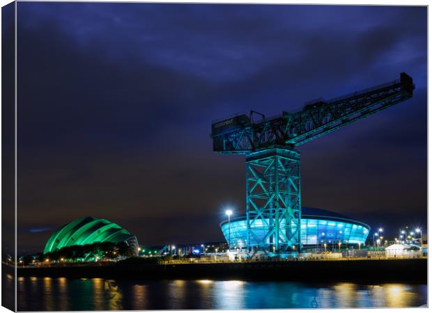 Clydeside Canvas Print by Tommy Dickson