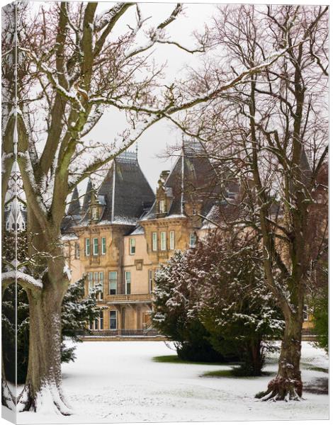 Callendar House, Falkirk. Canvas Print by Tommy Dickson