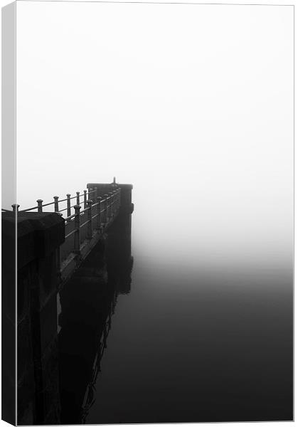  Misty Water Canvas Print by Darren Eves