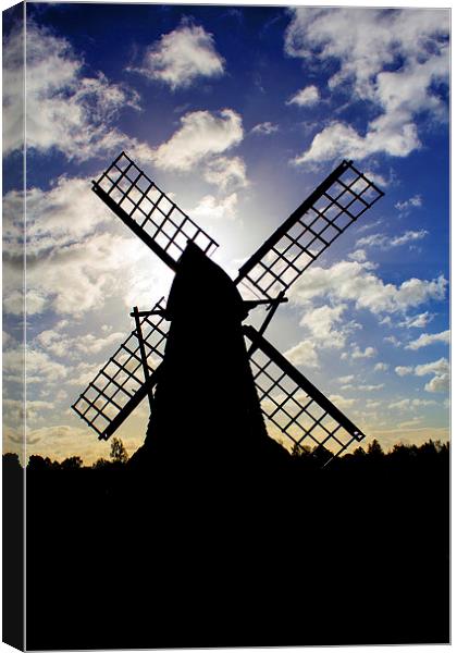 Moulin Noir Canvas Print by Andy Readman