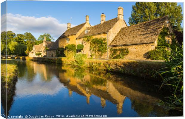 Lower Slaughter, Cotswolds Canvas Print by Daugirdas Racys