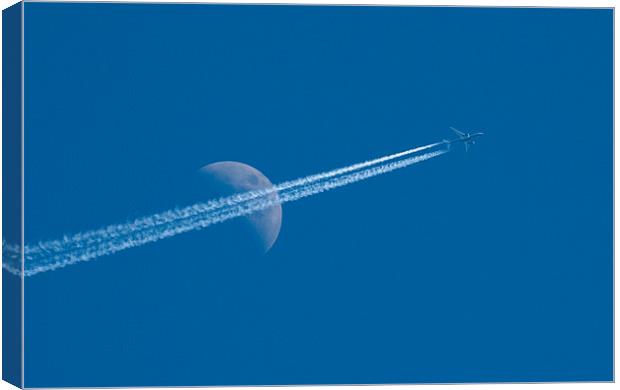 Fly me to the moon Canvas Print by Kenneth Dear