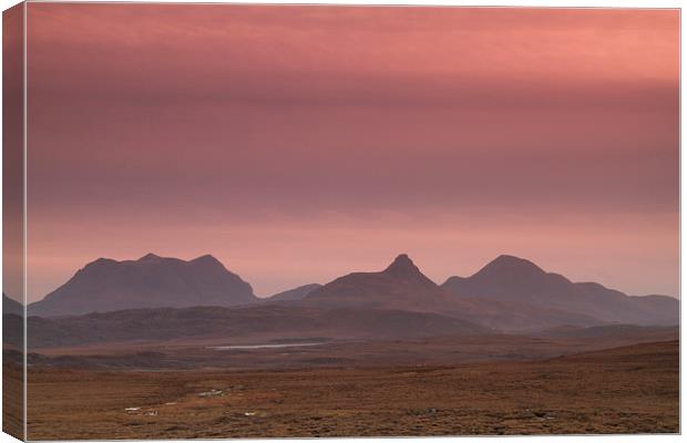 Pink heaven horizon Canvas Print by James Meacock