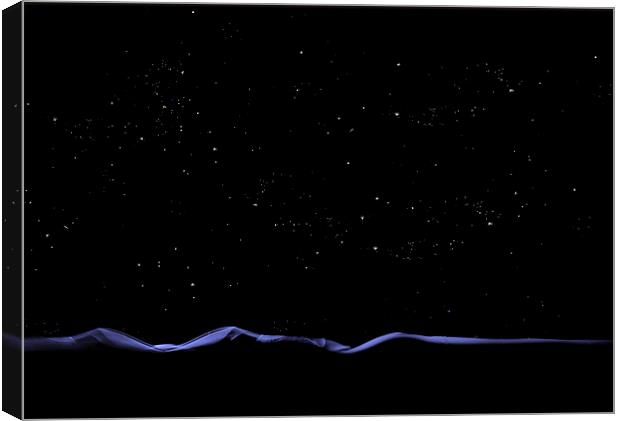 Night Sky Canvas Print by David Brennan
