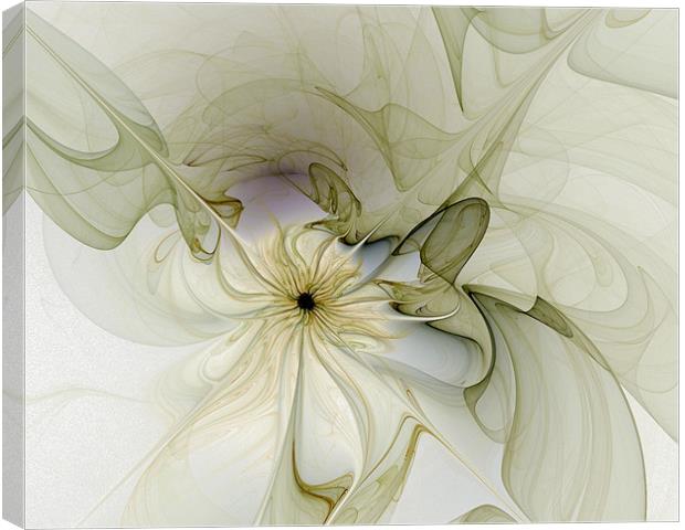 Silk Petals Canvas Print by Amanda Moore