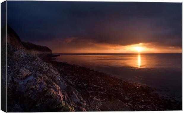 Clevedon, Somserset Canvas Print by Mike French