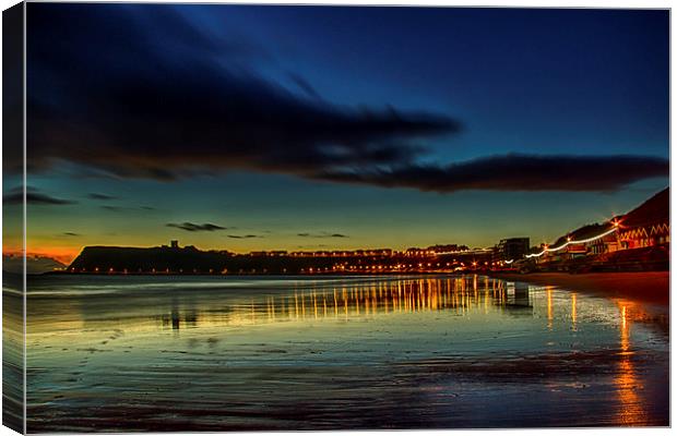 Reflective Dawn Canvas Print by Cliff Miller