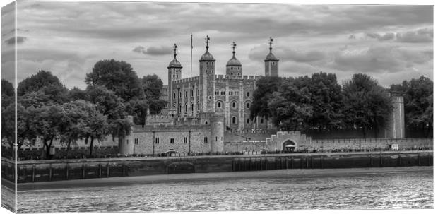Tower of London Canvas Print by Mike Gorton